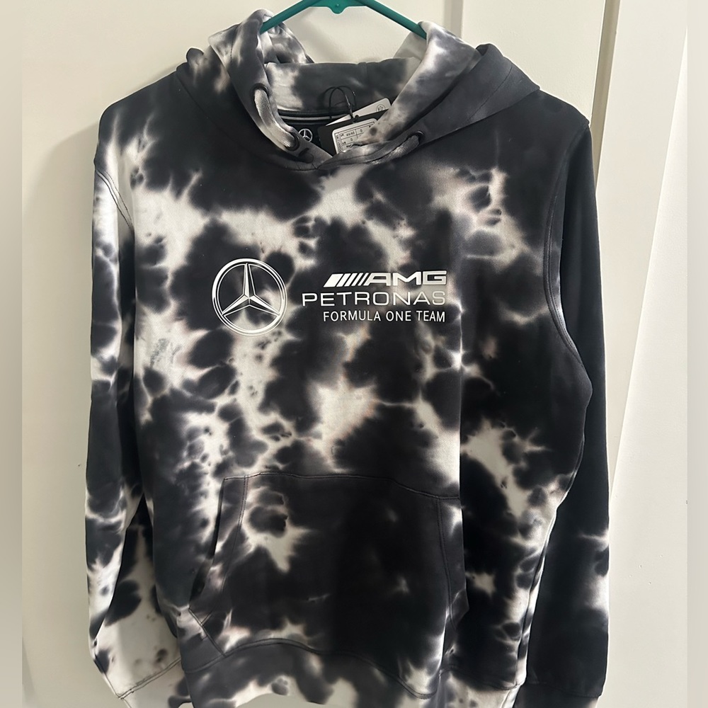 Mercedes AMG F1 tie dye hoodie